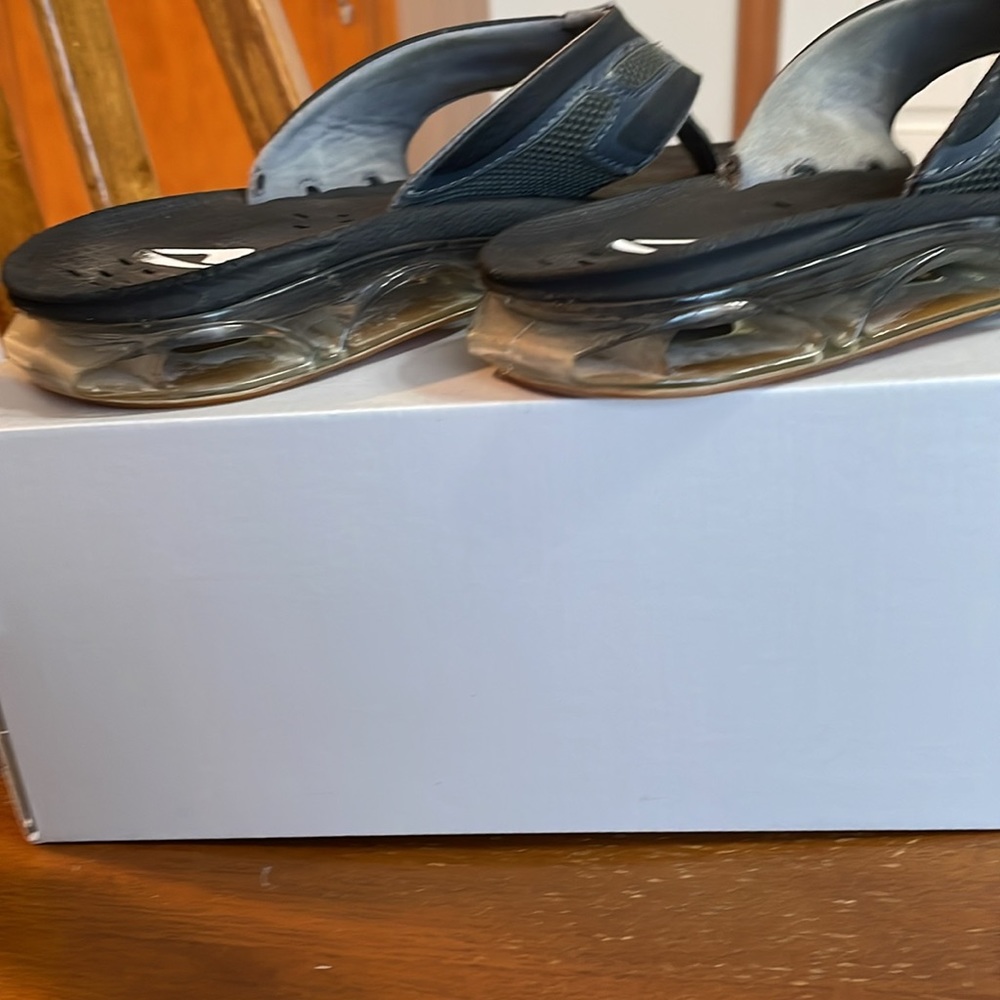 Reef Stealth Black mens size 10 flip flop - Picture 4 of 12